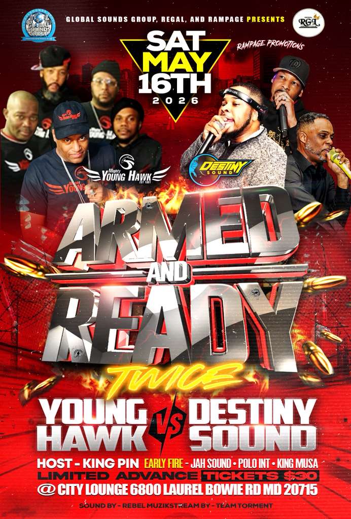 Armed And Ready Twice 2026 - Young Hawk vs Destiny Sound