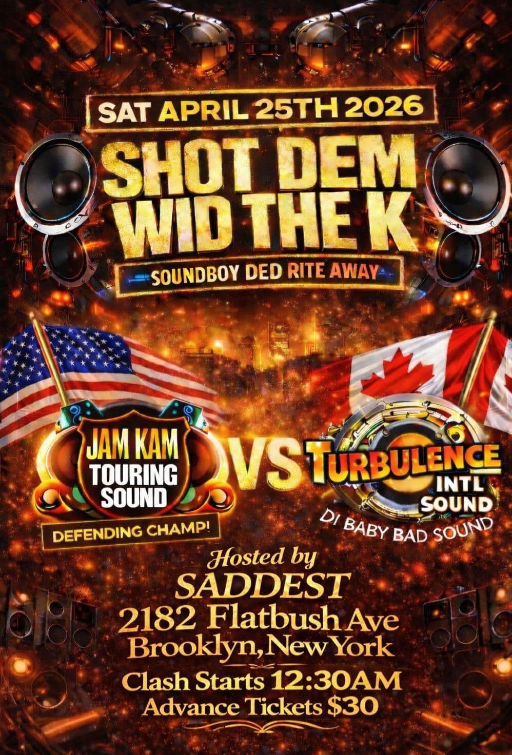 Shot Dem Wid The K 2026 - Jam Kam vs Turbulence