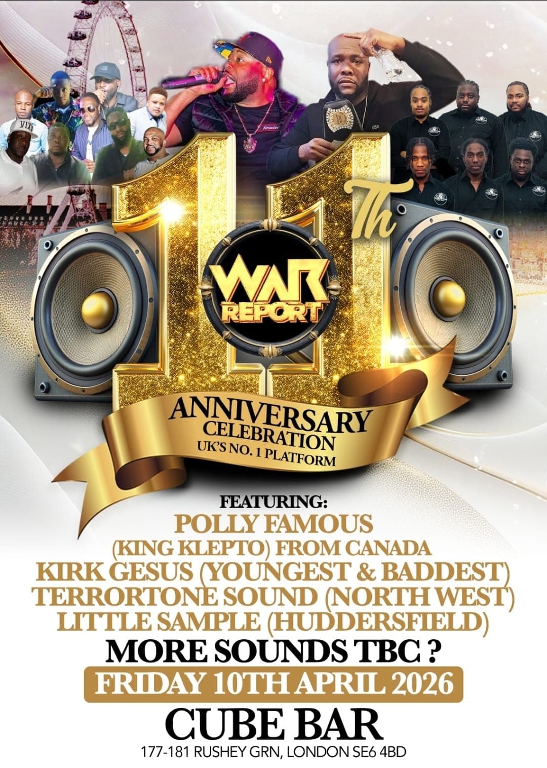 War Report 11th Anniversary Celebration