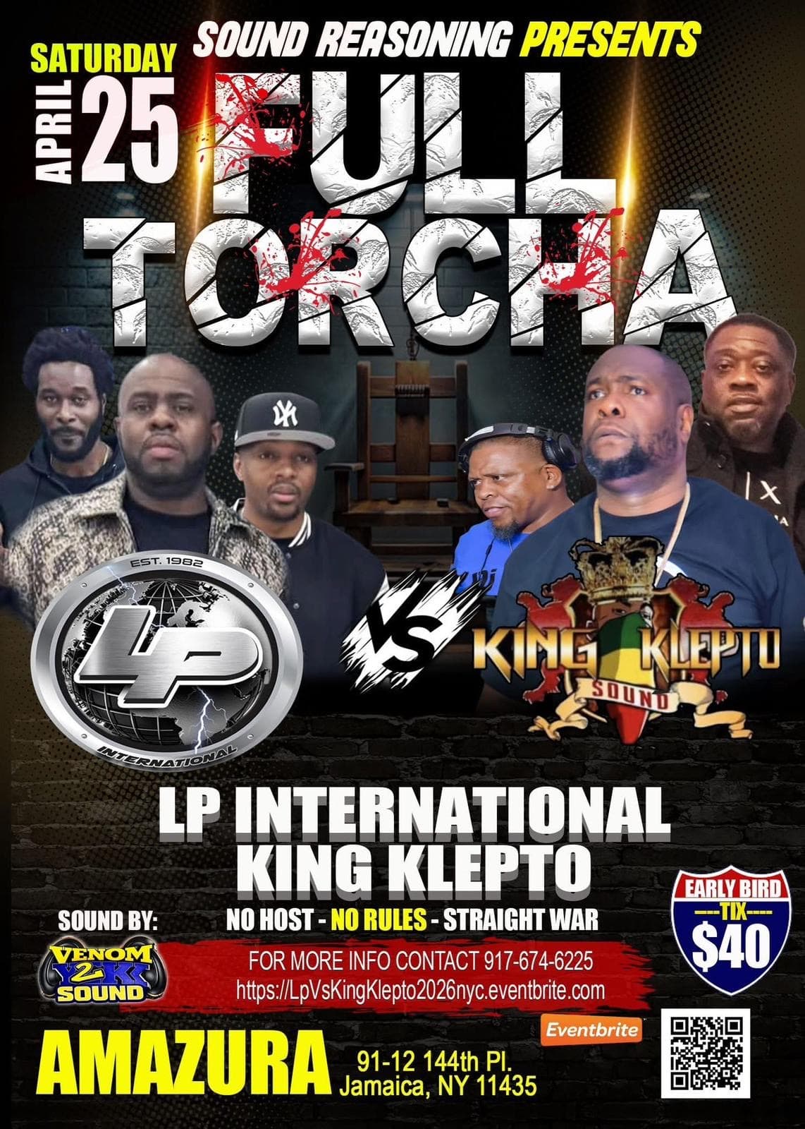 Full Torcha 2026 - LP International vs King Klepto at Amazura NYC