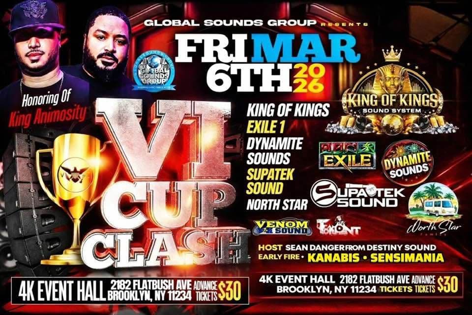 VI Cup Clash 2026 - Honoring King Animosity - King of Kings, Exile 1, Dynamite Sounds, Supatek Sound, North Star
