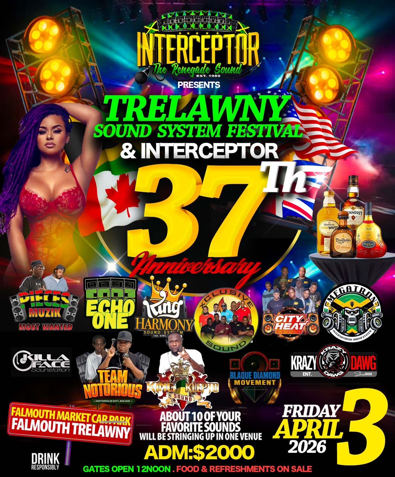 Trelawny Sound System Festival (Interceptor 37th Anniversary )
